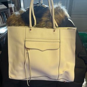 Rebecca Minkoff Large White Leather Tote